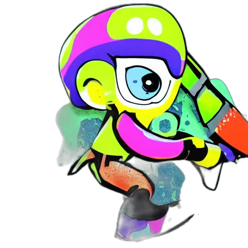 weapon, robot, creature, staff transparent PNG cut-out
