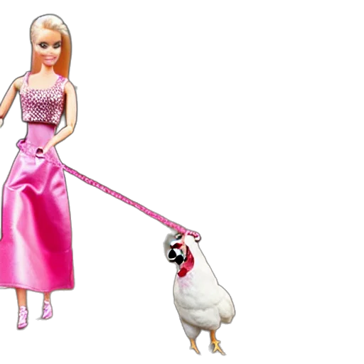 dress, animal, staff, weapon transparent PNG cut-out