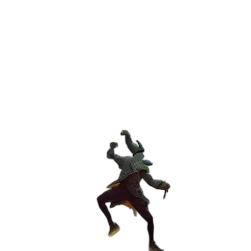 creature, dragon, staff, animal, concept art, 3d render, pixel art, fantasy art transparent PNG cut-out