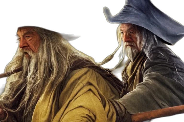 hat, fantasy art, photorealistic, concept art, oil painting, fire, fog, rain transparent PNG cut-out