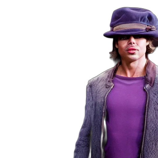 hat, jacket, 3d render, photorealistic transparent PNG cut-out