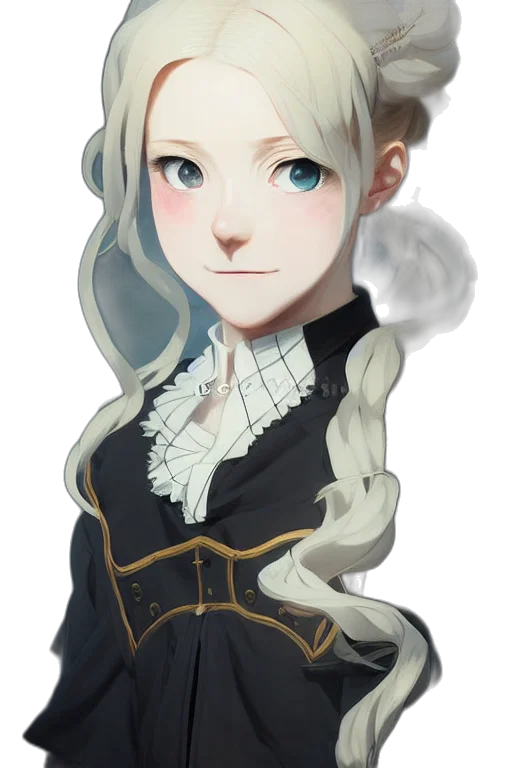 face, staff, crown, dress transparent PNG cut-out