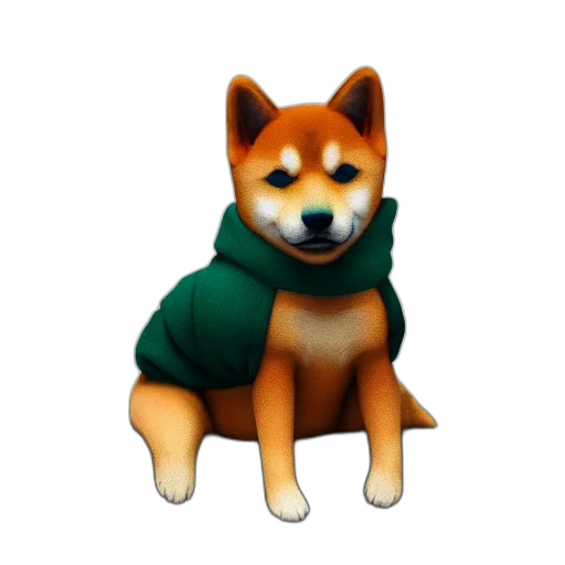 animal, jacket, staff, creature transparent PNG cut-out