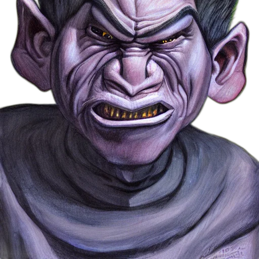 face, mask, creature, staff transparent PNG cut-out