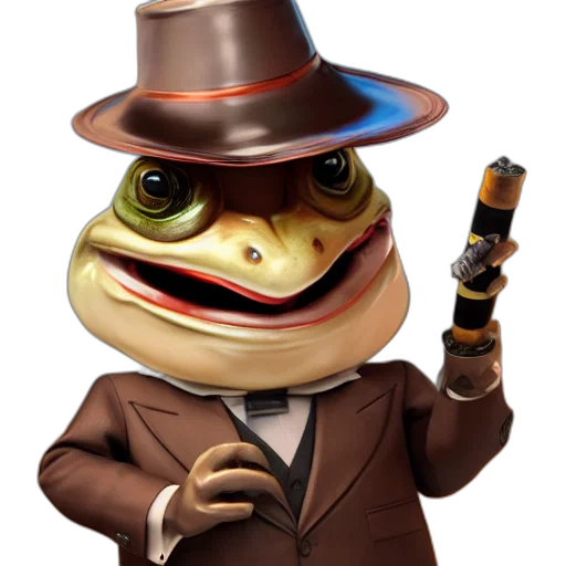 hat, staff, robot, animal transparent PNG cut-out