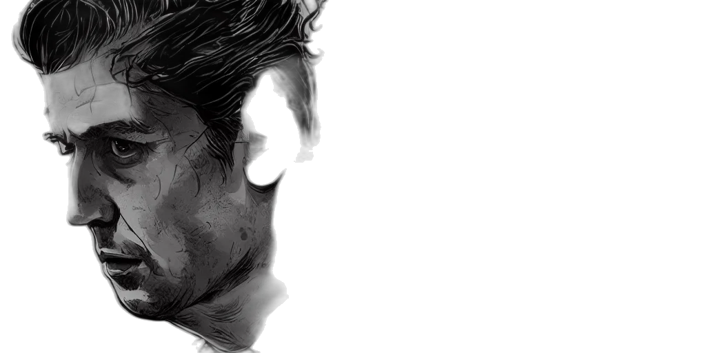 face, mask, photorealistic, comic book art transparent PNG cut-out
