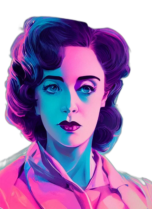face, cartoon, comic book art, photorealistic transparent PNG cut-out