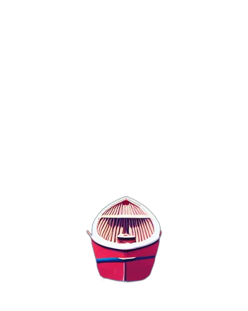 hat, crown, umbrella, bottle transparent PNG cut-out