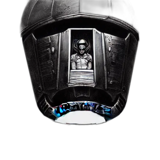 mask, robot, face, crown transparent PNG cut-out