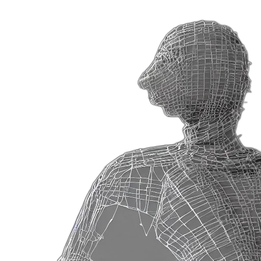 mask, face, robot, hat, 3d render, photorealistic, concept art, cyberpunk transparent PNG cut-out