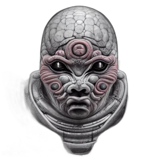 mask, face, jewelry, creature transparent PNG cut-out