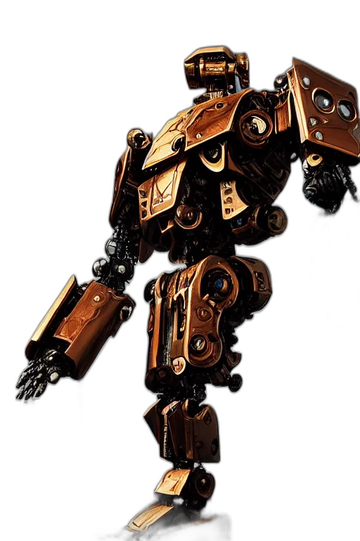 robot, weapon, staff, concept art transparent PNG cut-out