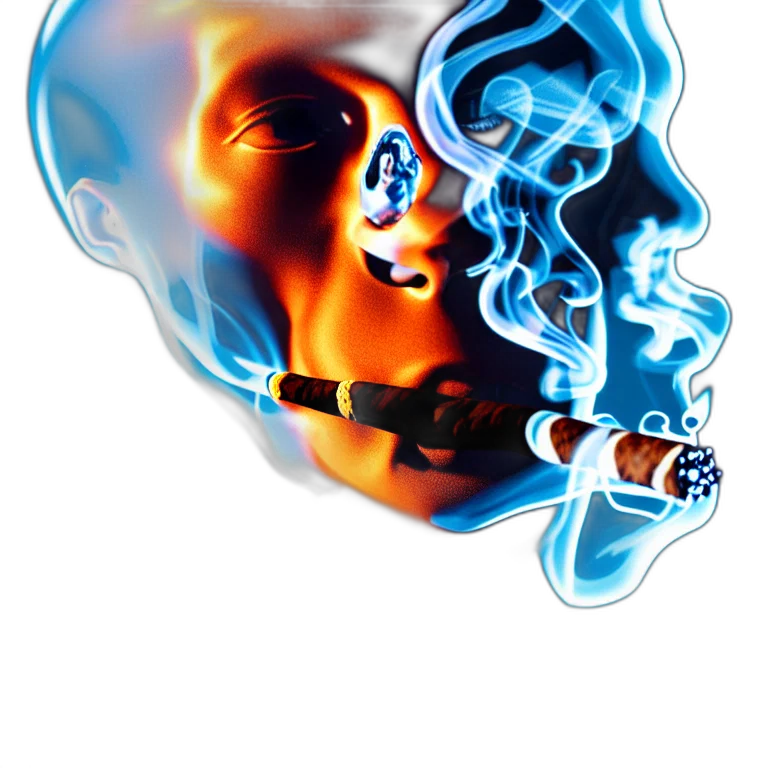 mask, face, robot, concept art, 3d render, photorealistic, pixel art, fire transparent PNG cut-out