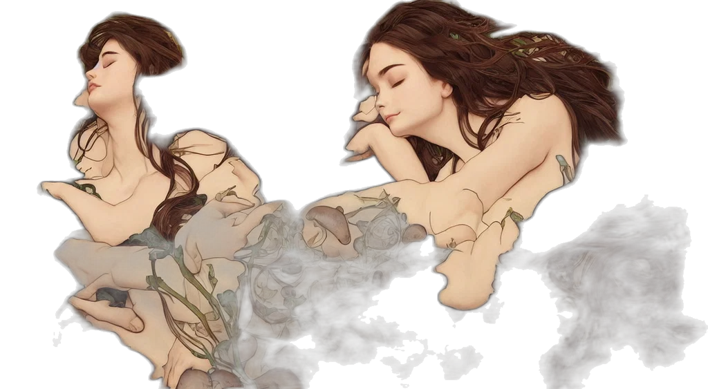 fantasy art, concept art, watercolor, photorealistic transparent PNG cut-out