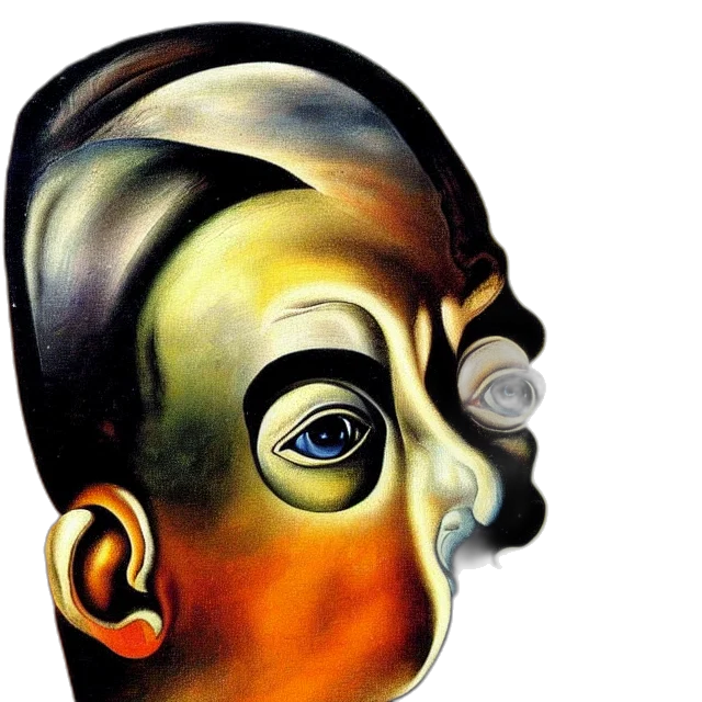 mask, face, robot, hair transparent PNG cut-out