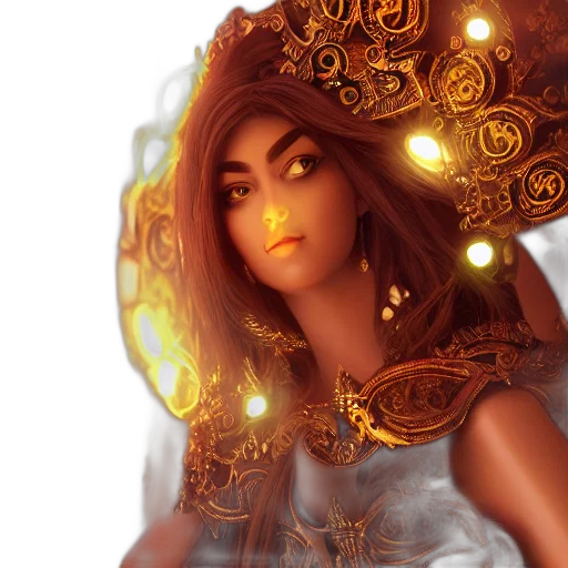 jewelry, crown, mask, face, fantasy art, concept art, photorealistic, 3d render transparent PNG cut-out