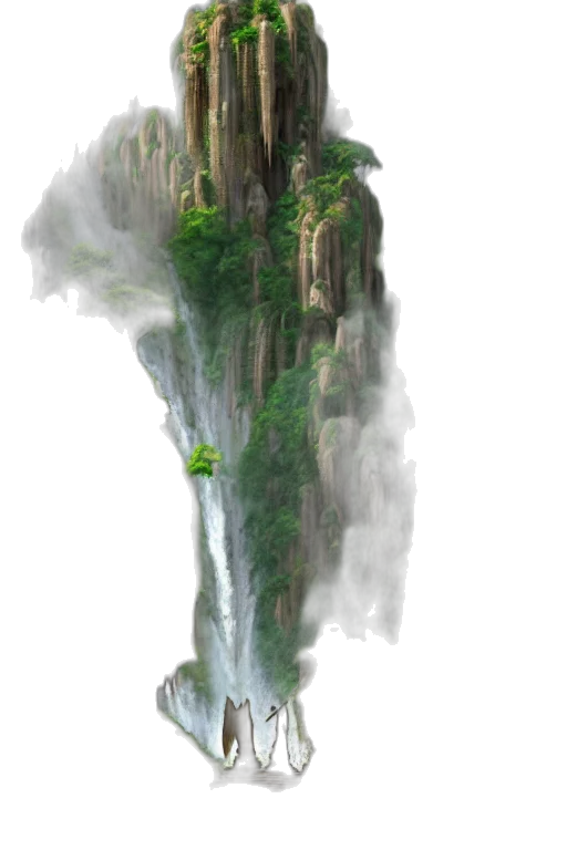 sword, dragon, tree, staff transparent PNG cut-out