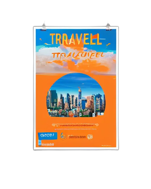 travel, company, print, concept transparent PNG cut-out