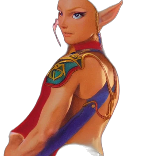 staff, face, jewelry, dress, fantasy art, concept art, watercolor, pixel art transparent PNG cut-out