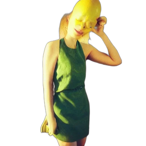 dress, hat, mask, face transparent PNG cut-out