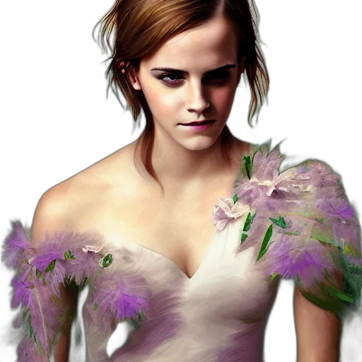 dress, jewelry, creature, photorealistic transparent PNG cut-out