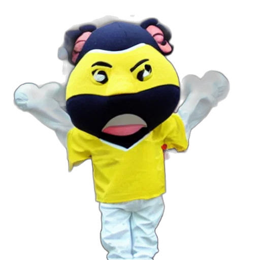 staff, mask, 3d render, cartoon transparent PNG cut-out
