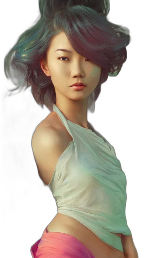 dress, face, jewelry, hat transparent PNG cut-out