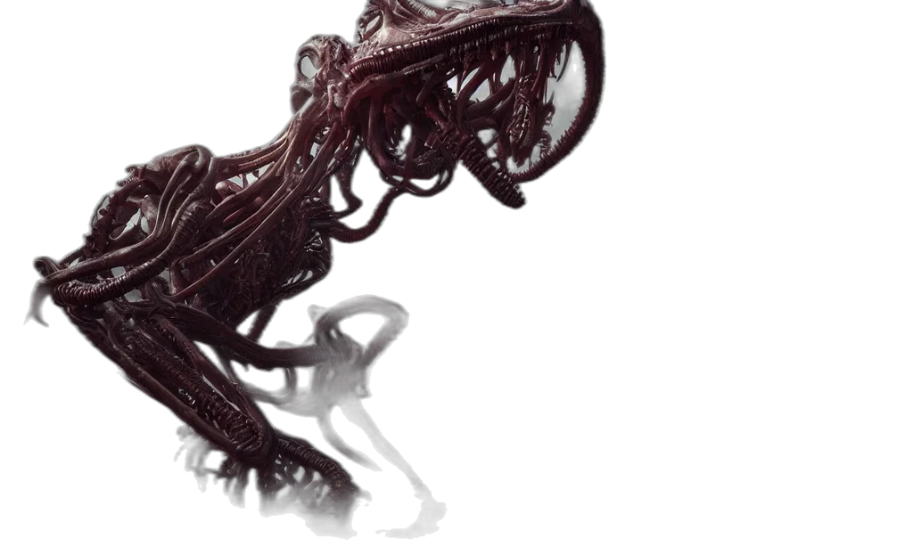 dragon, creature, hair, animal, concept art, 3d render, photorealistic, fantasy art transparent PNG cut-out