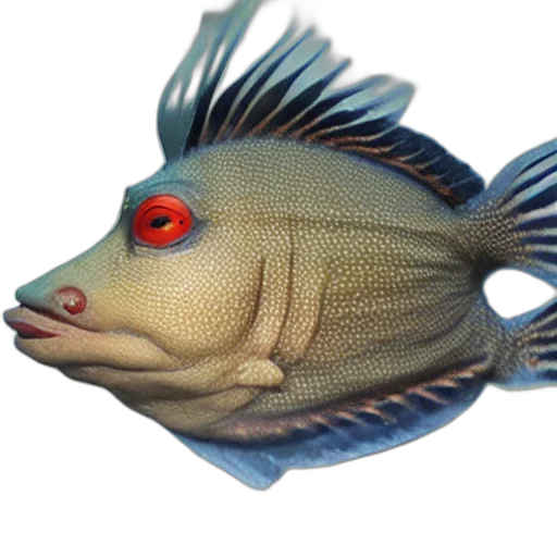 animal, creature, staff, food, 3d render, photorealistic, concept art, underwater transparent PNG cut-out