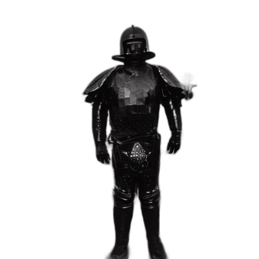 robot, mask, staff, sword transparent PNG cut-out