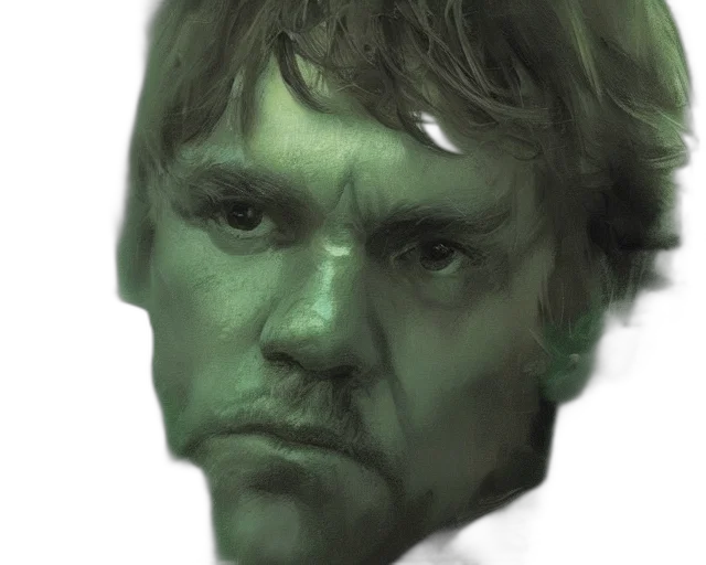 face, mask, creature, staff transparent PNG cut-out