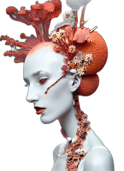 jewelry, crown, mask, photorealistic transparent PNG cut-out