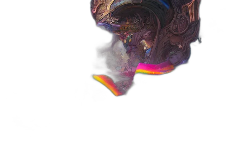 mask, dragon, hat, crown transparent PNG cut-out