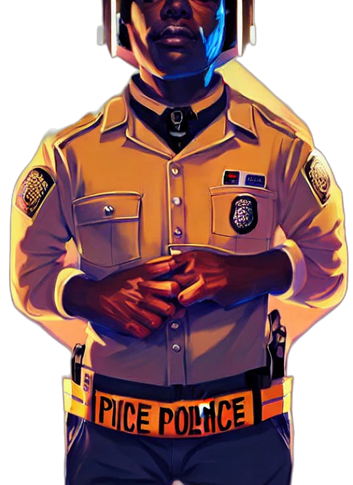 jacket, face, staff, weapon transparent PNG cut-out