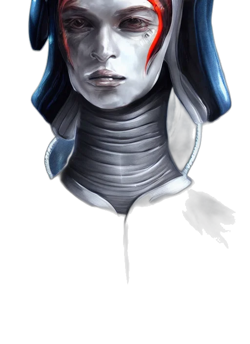 robot, mask, face, staff transparent PNG cut-out