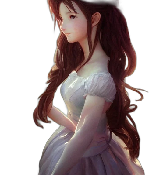dress, crown, face, robot transparent PNG cut-out