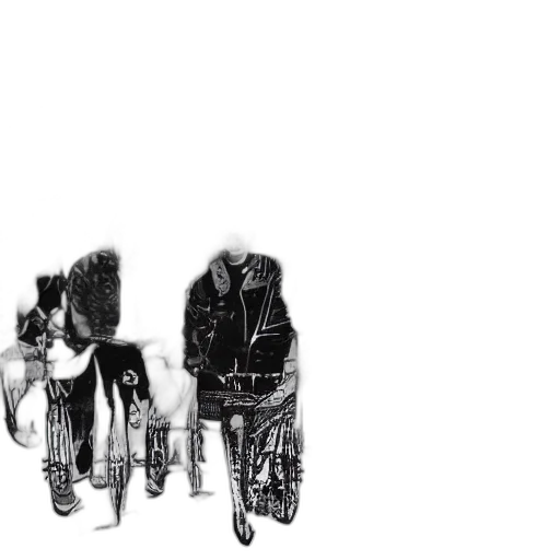 jacket, mask, hair, umbrella, pencil sketch, concept art, comic book art, photorealistic transparent PNG cut-out