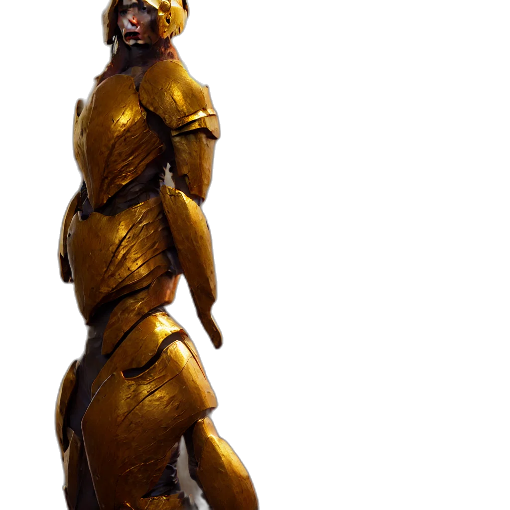staff, robot, dress, concept art transparent PNG cut-out