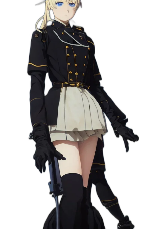 staff, jacket, dress, weapon transparent PNG cut-out