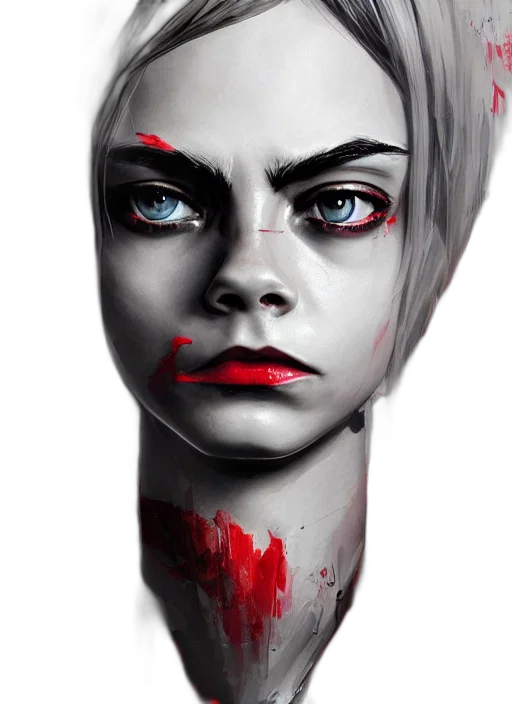 face, mask, bottle, comic book art transparent PNG cut-out