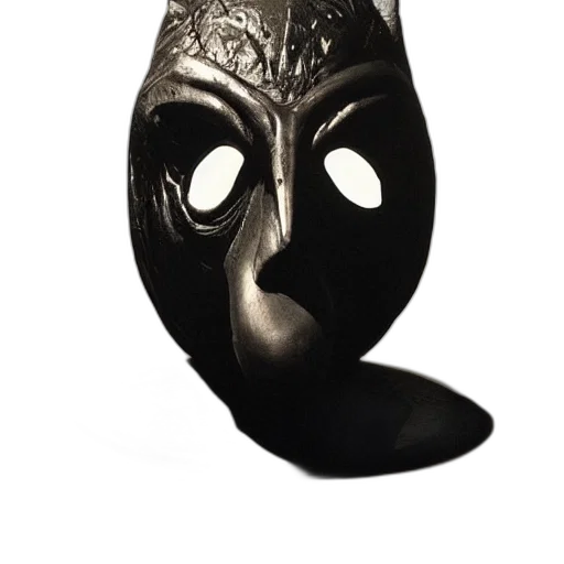 mask, face, crown, jewelry transparent PNG cut-out