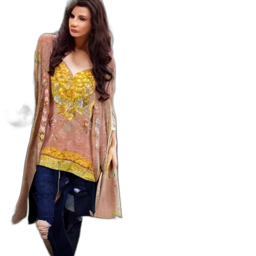 dress, photorealistic, 3d render, golden transparent PNG cut-out