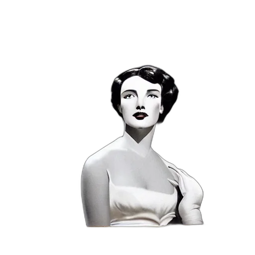 dress, jewelry, crown, face transparent PNG cut-out