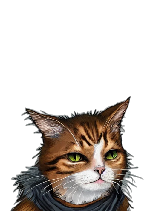 animal, face, creature, staff transparent PNG cut-out