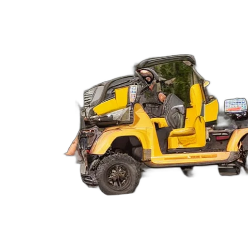 car, 3d render transparent PNG cut-out