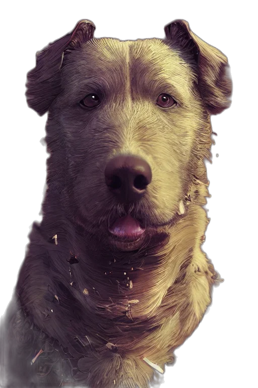 animal, staff, face, creature transparent PNG cut-out