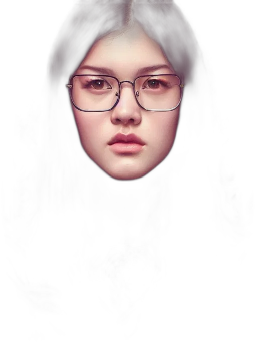 face, mask, crown, creature transparent PNG cut-out