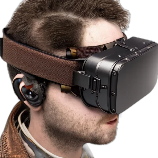 staff, cyberpunk, 3d render, concept art transparent PNG cut-out