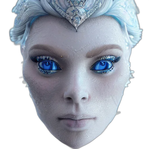 mask, face, crown, creature, fantasy art, concept art, 3d render, photorealistic transparent PNG cut-out