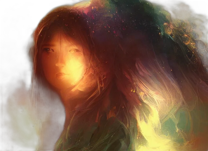 face, fantasy art, photorealistic, concept art transparent PNG cut-out